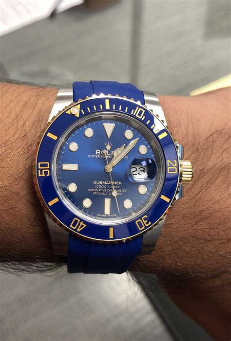rubber b straps rolex